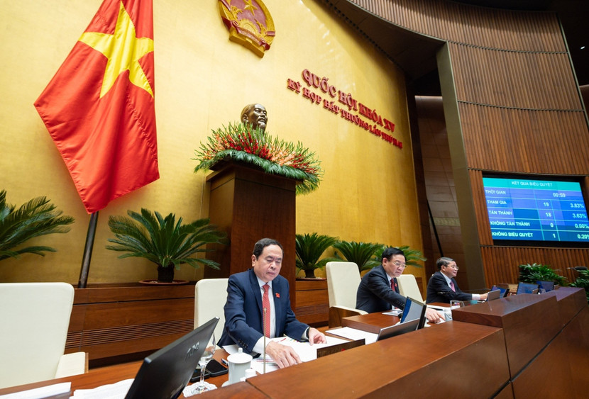 Các ĐBQH bấm nút thông qua Quy hoạch tổng thể quốc gia