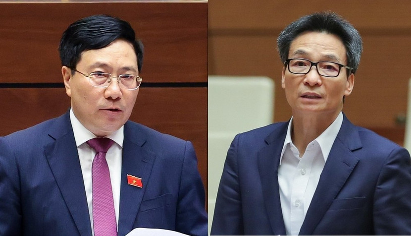 Phó Thủ tướng Phạm Bình Minh và Phó Thủ tướng Vũ Đức Đam