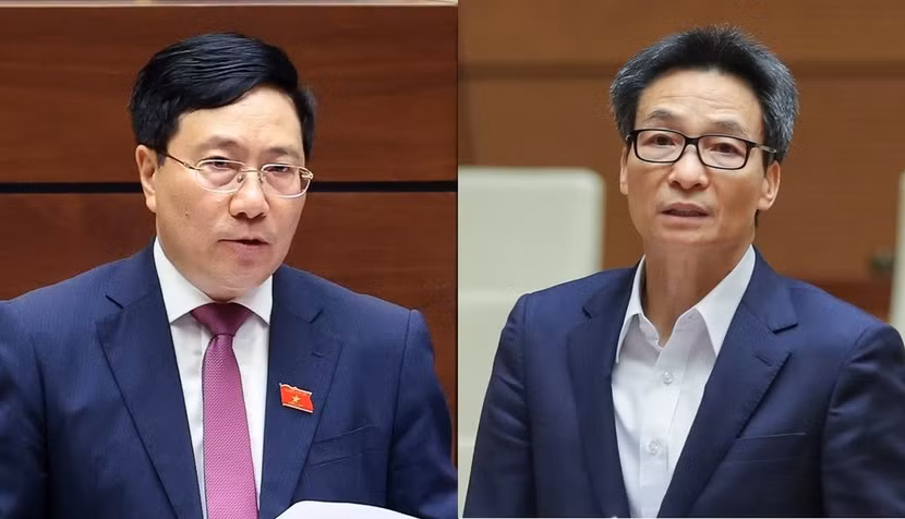 Phó Thủ tướng Phạm Bình Minh và Phó Thủ tướng Vũ Đức Đam