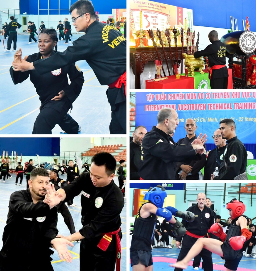 Hơn 150 võ sư, huấn luyện viên, võ sinh đến từ 12 quốc gia tham dự sự kiện Hơn 150 võ sư, huấn luyện viên, võ sinh đến từ 12 quốc gia tham dự sự kiện