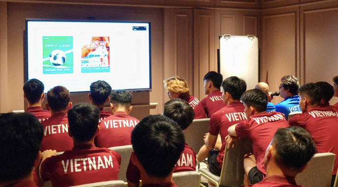 U23 Việt Nam được AFF phổ biến nhiều nội dung quan trọng liên quan phòng chống tiêu cực U23 Việt Nam được AFF phổ biến nhiều nội dung quan trọng liên quan phòng chống tiêu cực