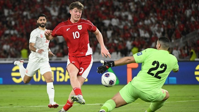 Ole Romeny từng mang về 6 điểm cho Indonesia ở vòng loại thứ ba World Cup 2026