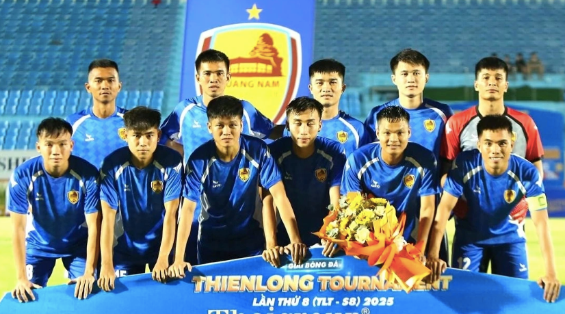 CLB Quảng Nam đang tham dự một giải giao hữu tiền mùa giải 2025/26