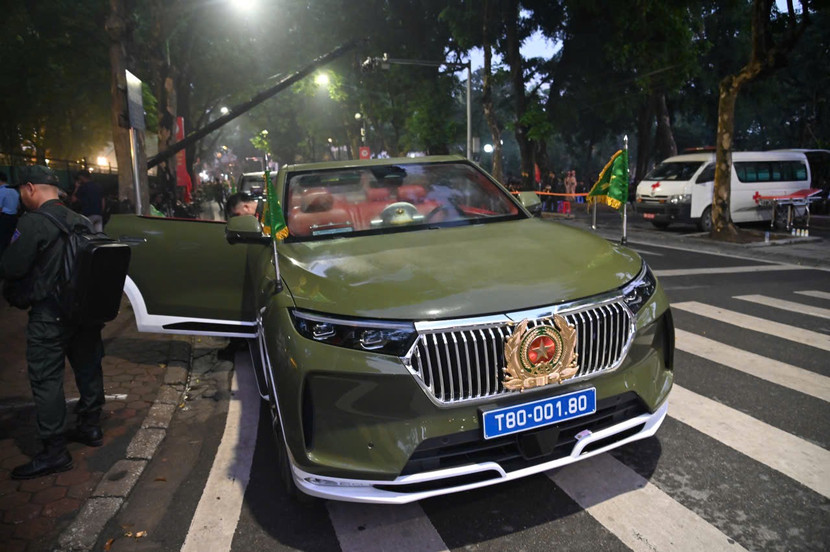 Xe chỉ huy khối CAND