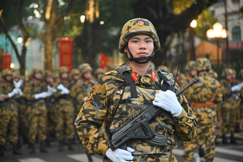 Đã sẵn sàng cho lễ diễu binh, diễu hành