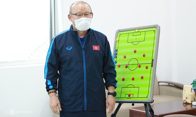 Lịch thi đấu thuận lợi cùng lợi thế về điểm số giúp HLV Park Hang-seo chủ động hơn tại 3 lượt trận cuối