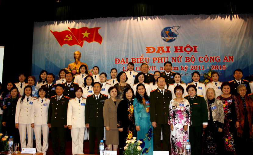 Đại hội đại biểu phụ nữ Bộ Công an nhiệm kỳ 2011 – 2016 ảnh 1