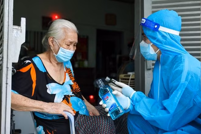 Phân bổ túi thuốc cho F0 điều trị tại nhà