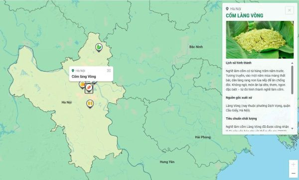 Bản đồ Nông sản Việt sẽ cung cấp nhiều thông tin về nông sản tại các địa phương cho người dân Bản đồ Nông sản Việt sẽ cung cấp nhiều thông tin về nông sản tại các địa phương cho người dân