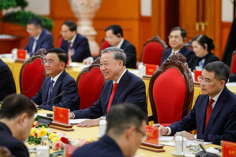 Tổng Bí thư Tô Lâm hội đàm với Tổng Bí thư, Chủ tịch nước Trung Quốc Tập Cận Bình