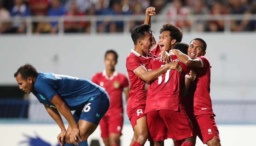 Indonesia thắng thuyết phục chủ nhà Thái Lan để vào chung kết gặp Việt Nam (Ảnh: Lâm Thoả)