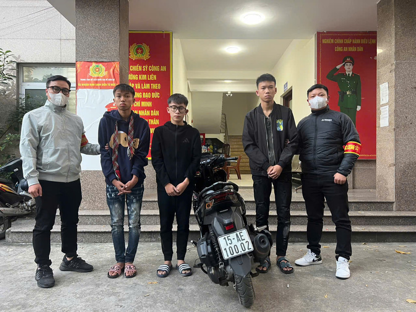 Nhóm đối tượng chống người thi hành công vụ bị bắt giữ