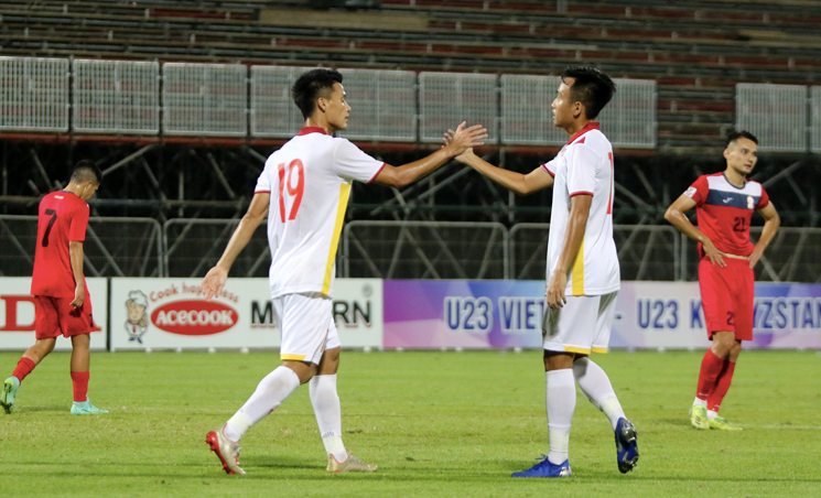 Chiến thắng mang ý nghĩa khích lệ tinh thần U23 Việt Nam trước khi tranh vé U23 châu Á 2022 Chiến thắng mang ý nghĩa khích lệ tinh thần U23 Việt Nam trước khi tranh vé U23 châu Á 2022
