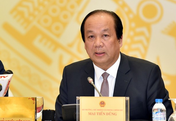 Nguyên Bộ trưởng, Chủ nhiệm VPCP Mai Tiến Dũng