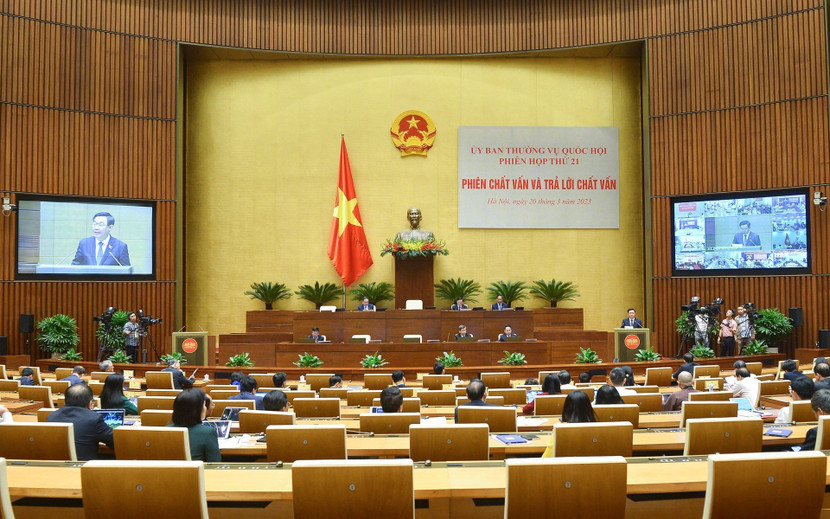 Chủ tịch Quốc hội Vương Đình Huệ kết luận phiên chất vấn