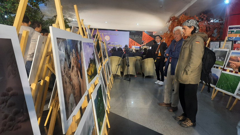 Các tác phẩm trưng bày tại triển lãm