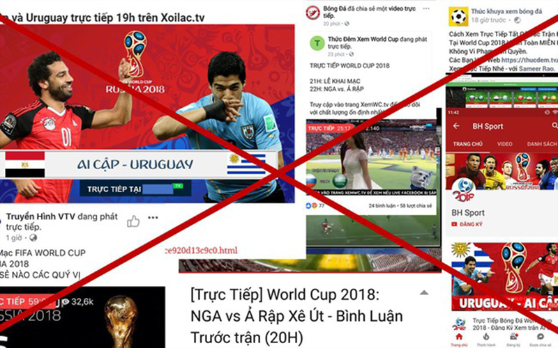 Một chương trình vi phạm bản quyền đã bị ngăn chặn