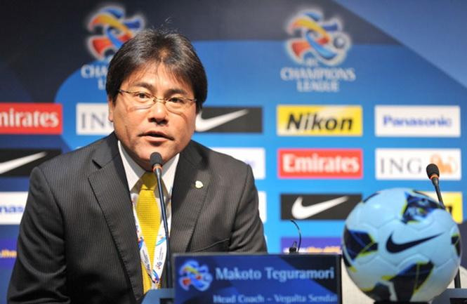 HLV Makoto Teguramori từng giúp U23 Nhật Bản vô địch châu Á, dự Olympic Rio 2016