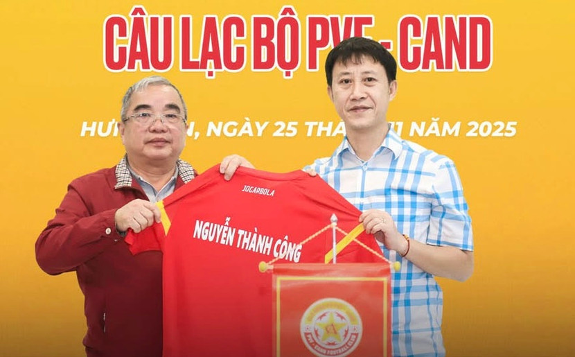 HLV Nguyễn Thành Công ra mắt PVF-CAND ngày 25-11-2025