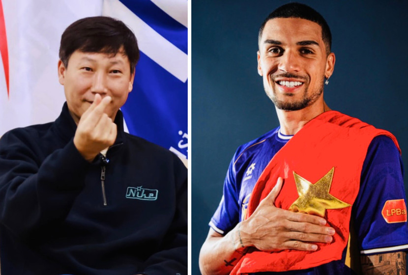 Hoàng Hên gọi HLV Kim Sang-sik là chú và nói trôi chảy tiếng Việt