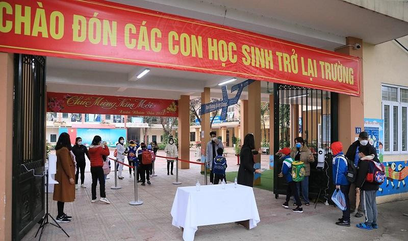 Học sinh là F0, F1 sẽ được cho nghỉ ở nhà để theo dõi sức khỏe