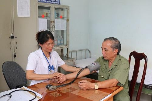 Khám chữa bệnh cho sỹ quan công an nhân dân đã nghỉ hưu