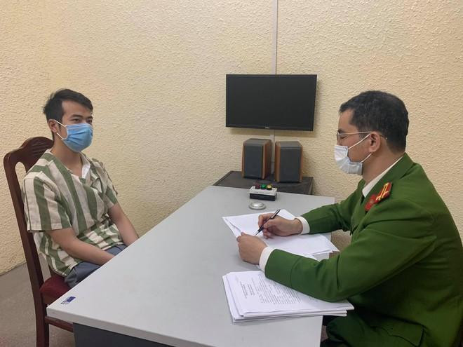 Cơ quan công an lấy lời khai của Nguyễn Văn Đức