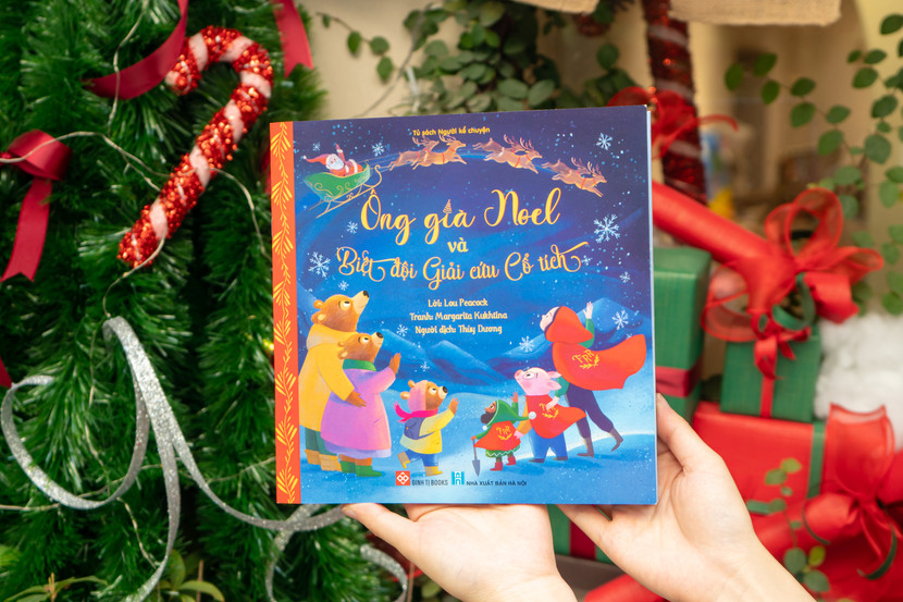 Cuốn sách &quot;Ông già Noel và biệt đội giải cứu cổ tích&quot;