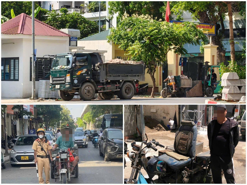 Không biết đến khi nào mới có thể chấm dứt tình trạng xe ba bánh tự chế, xe lôi, xe kéo nếu người dân vẫn chủ quan như hiện nay