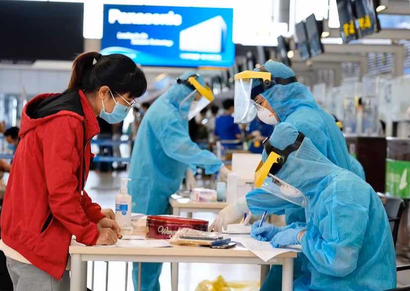 Hà Nội đã phát hiện 22 ca Covid-19 là người về từ phía nam (Ảnh minh họa)