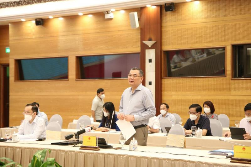 Trung tướng Tô Ân Xô trả lời tại họp báo