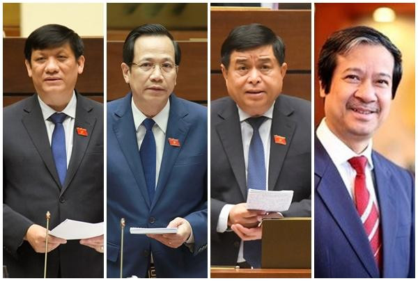 4 Bộ trưởng sẽ đăng đàn trả lời chất vấn trước Quốc hội tại kỳ họp thứ