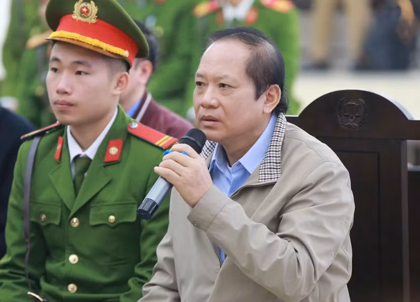 Bị án Trương Minh Tuấn - cựu Bộ trưởng Bộ Thông tin &amp; Truyền thông.