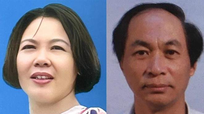 Nguyễn Đăng Thuyết (bên phải) và đồng phạm. Nguyễn Đăng Thuyết (bên phải) và đồng phạm.