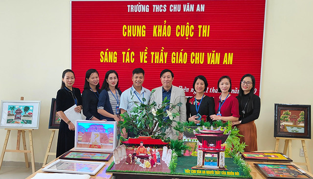 Cuộc thi “Sáng tác về thầy giáo Chu Văn An” đã thu hút đông đảo học sinh trong cả nước tham dự.
