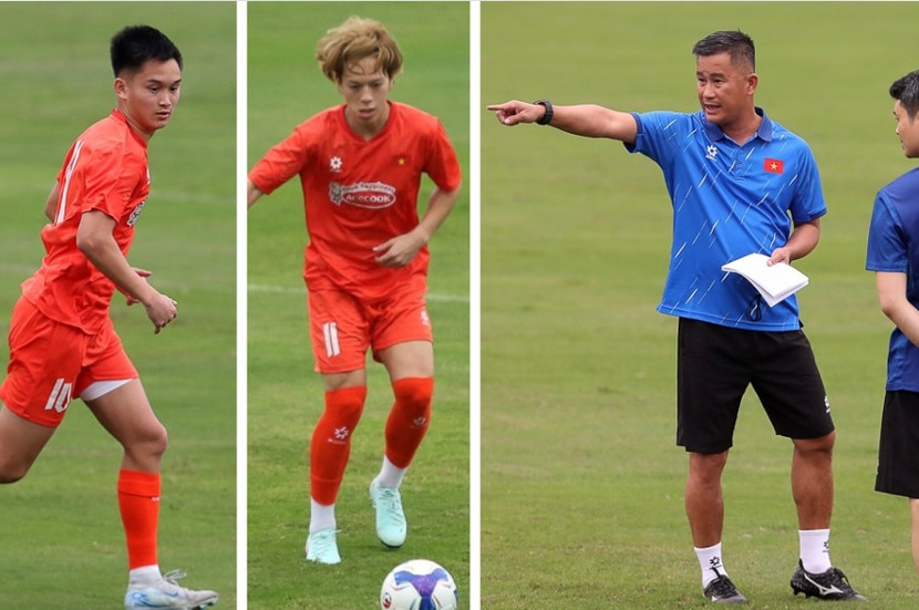 HLV Đinh Hồng Vinh đánh giá cao tiềm năng của Andrej Nguyễn An Khánh và Viktor Lê HLV Đinh Hồng Vinh đánh giá cao tiềm năng của Andrej Nguyễn An Khánh và Viktor Lê