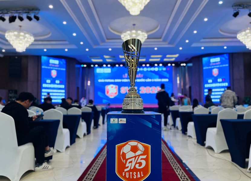 32 đội mạnh sẽ tranh cúp vô địch giải futsal sinh viên toàn quốc 2025