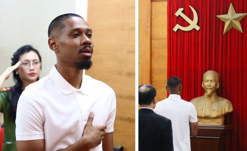 Quang Vinh hát thuần thục Quốc ca Việt Nam