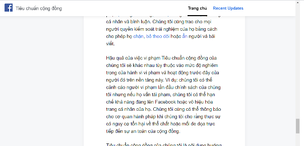 Facebook có cảnh báo về vi phạm tiêu chuẩn cộng đồng Facebook có cảnh báo về vi phạm tiêu chuẩn cộng đồng