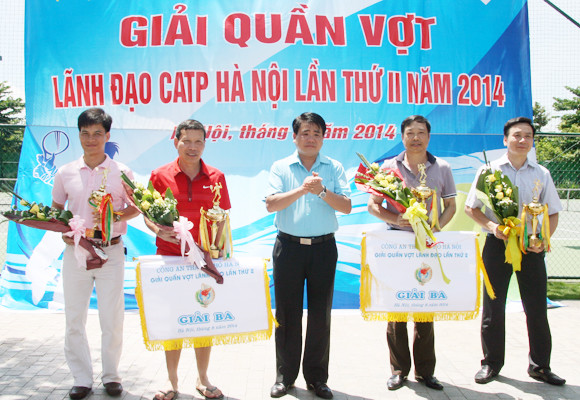 Dư âm đẹp giải Quần vợt Lãnh đạo CATP Hà Nội 2014 ảnh 3