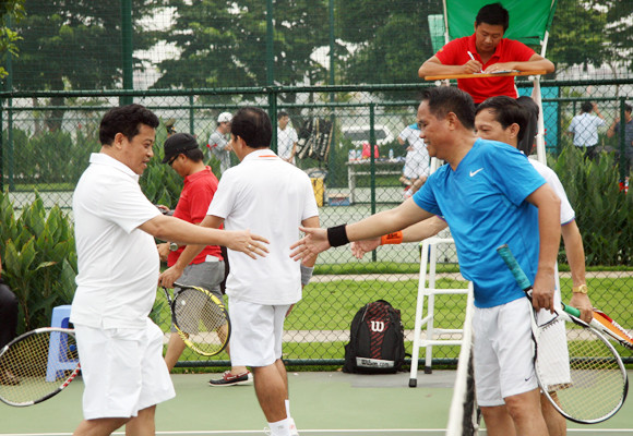 Dư âm đẹp giải Quần vợt Lãnh đạo CATP Hà Nội 2014 ảnh 5