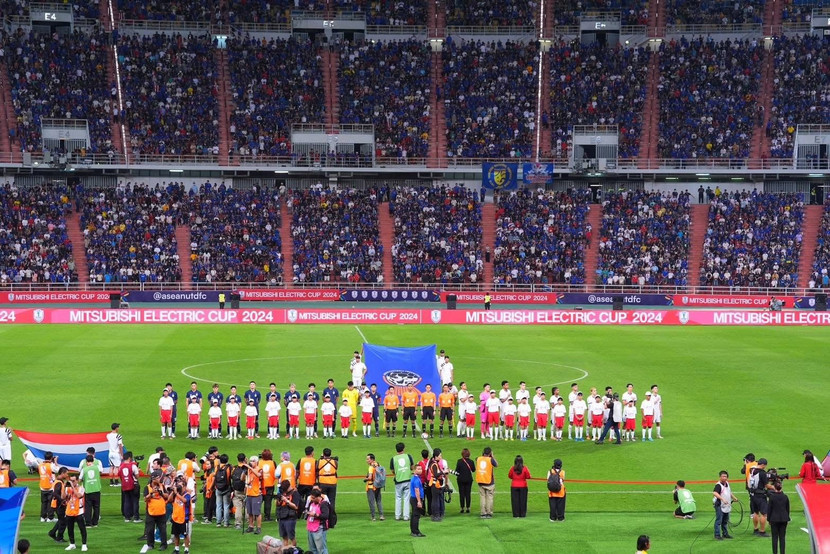 47.000 chỗ ngồi sân Rajamangala sẽ được khủ kín khi Thái Lan đấu Việt Nam ngày 5-1