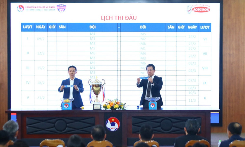 Bốc thăm, xếp lịch thi đấu