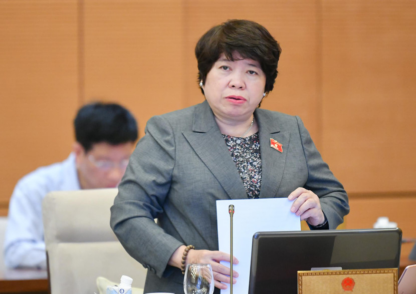 Chủ nhiệm Ủy ban Xã hội của Quốc hội Nguyễn Thúy Anh báo cáo tại phiên họp Chủ nhiệm Ủy ban Xã hội của Quốc hội Nguyễn Thúy Anh báo cáo tại phiên họp