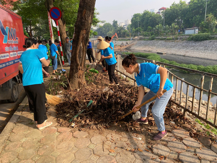 Phường Yên Hòa sẽ duy trì hoạt động vệ sinh môi trường, nhằm mang lại bộ mặt đô thị sáng-xanh-sạch-đẹp