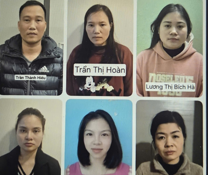 Một số bị can trong vụ án buôn lậu hơn nửa tấn vàng