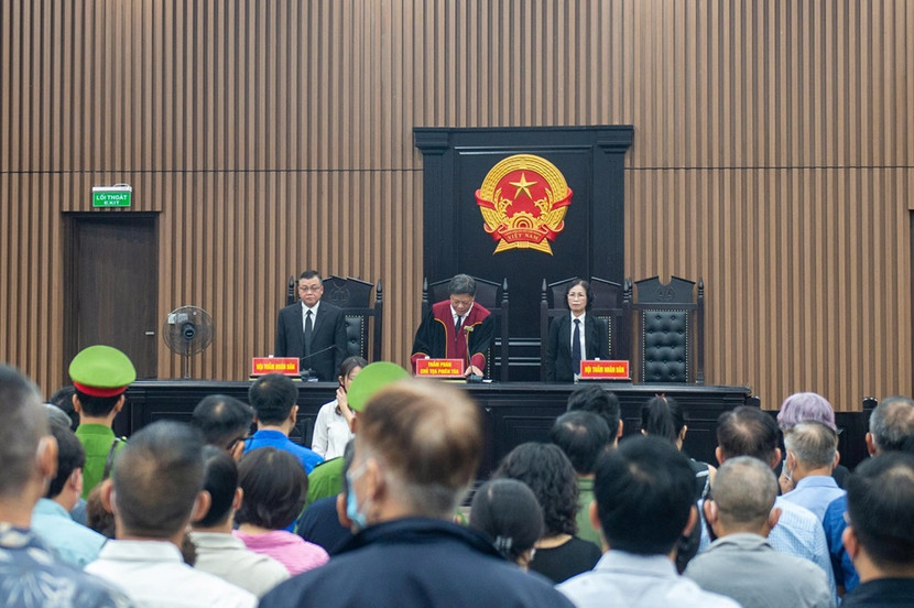 Phiên xét xử do Thẩm phán Lưu Ngọc Cảnh làm chủ tọa