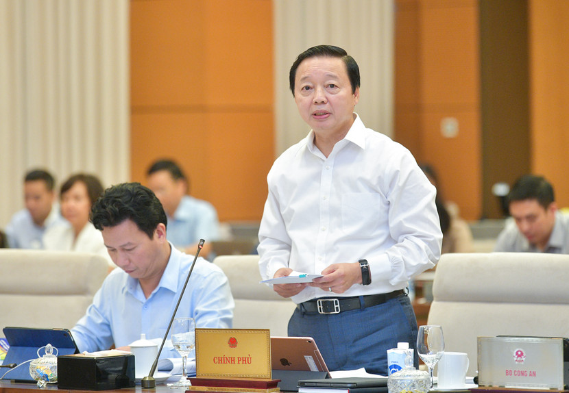 Phó Thủ tướng Chính phủ Trần Hồng Hà phát biểu Phó Thủ tướng Chính phủ Trần Hồng Hà phát biểu