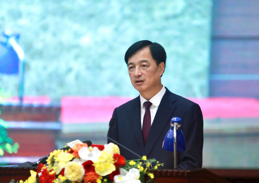 Bí thư Thành ủy Hà Nội Nguyễn Duy Ngọc phát biểu Bí thư Thành ủy Hà Nội Nguyễn Duy Ngọc phát biểu