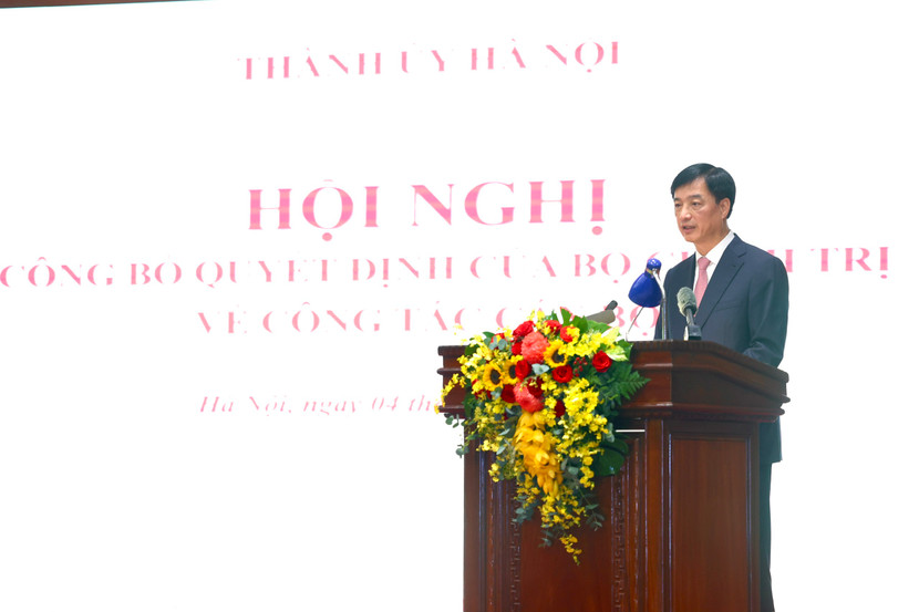 Tân Bí thư Thành ủy Hà Nội Nguyễn Duy Ngọc phát biểu nhận nhiệm vụ Tân Bí thư Thành ủy Hà Nội Nguyễn Duy Ngọc phát biểu nhận nhiệm vụ